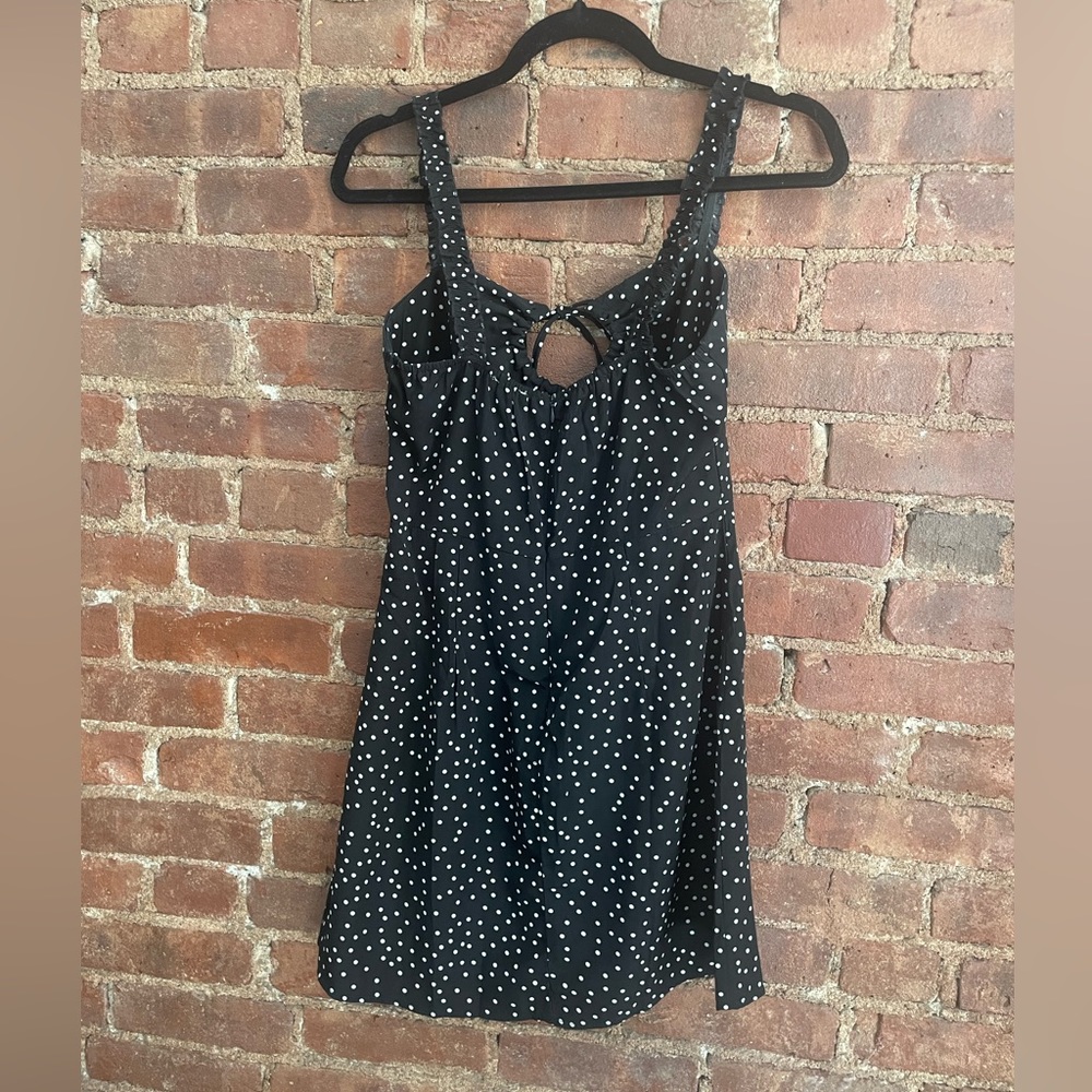 Fitted Polka Dot Dress